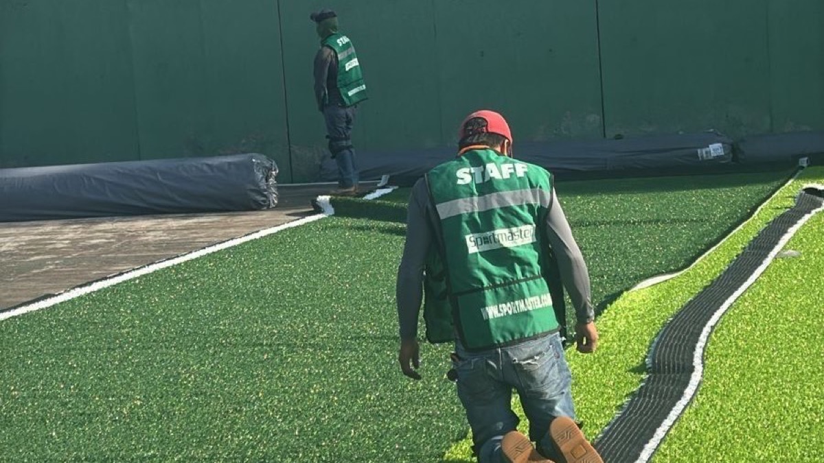Cancha escolar instalada por Sportmaster — proyecto 05