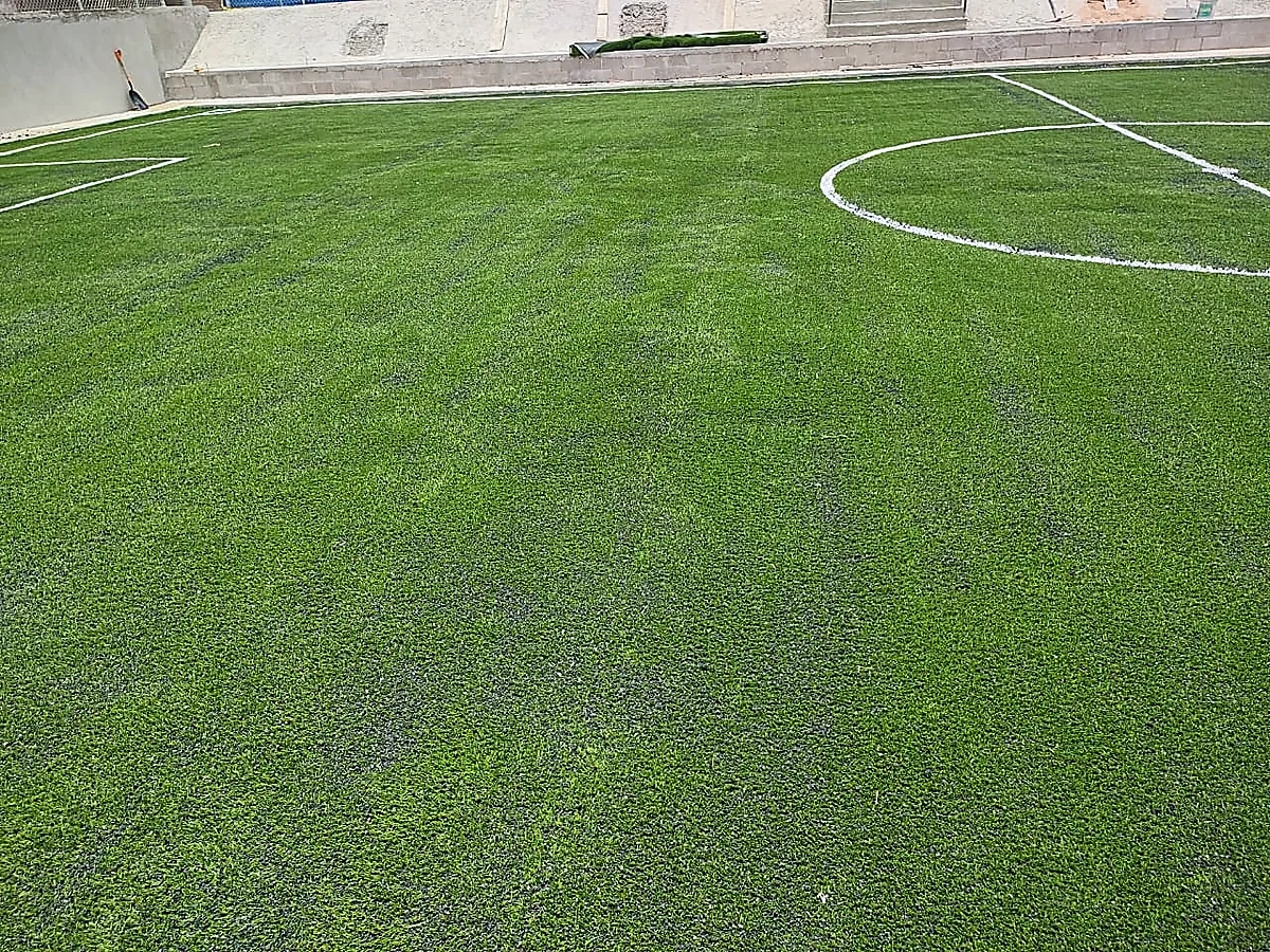 Cancha de fútbol 7 en el Instituto Tesla, Aguascalientes