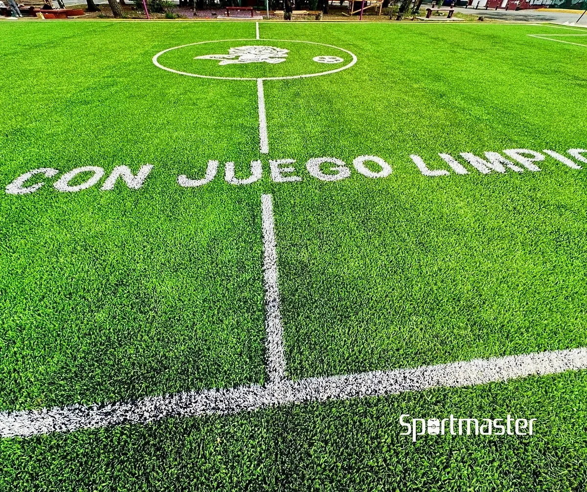 Cancha de fútbol 7 con pasto sintético en Torre 14 Fútbol, Gustavo A. Madero
