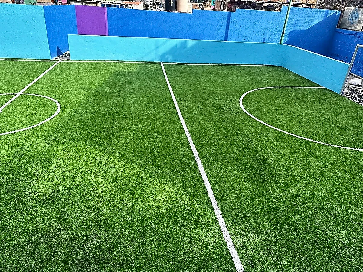 Cancha de fútbol rápido con pasto sintético en Álvaro Obregón, Ciudad de México