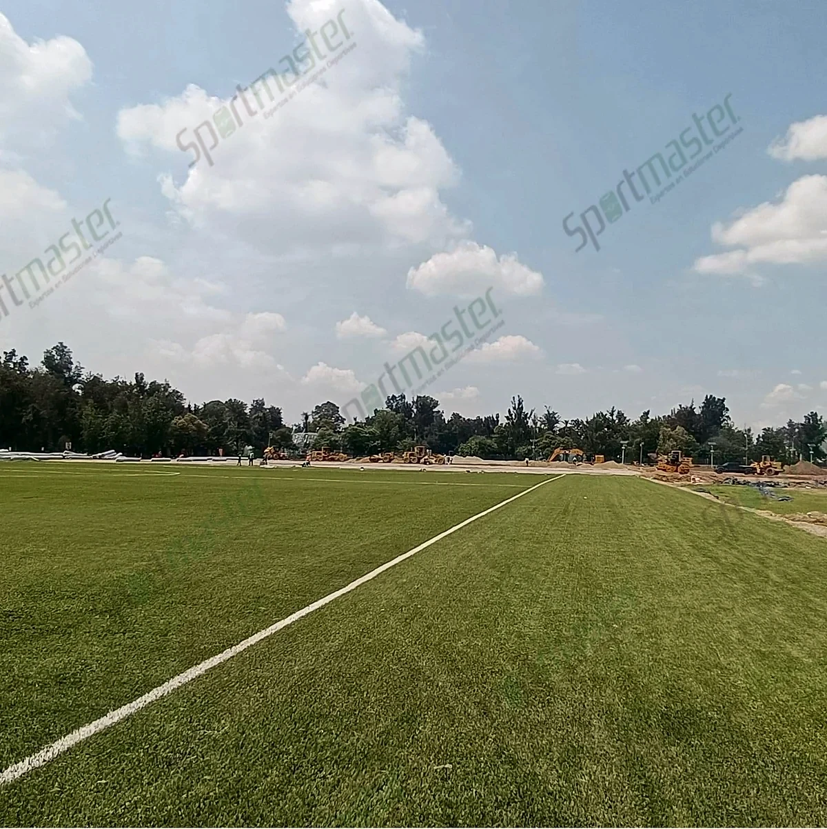 Cancha de fútbol soccer con pasto sintético en Cancha 1 terminada, Iztacalco, Ciudad de México