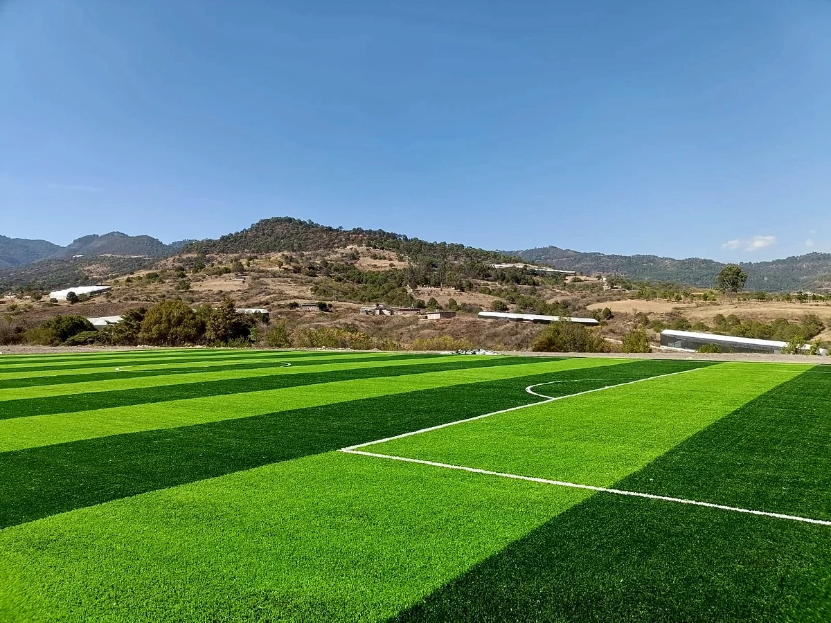 Cancha de fútbol 7 con pasto sintético en Cancha Localidad de Buenos Aires, Almoloya de Alquisiras
