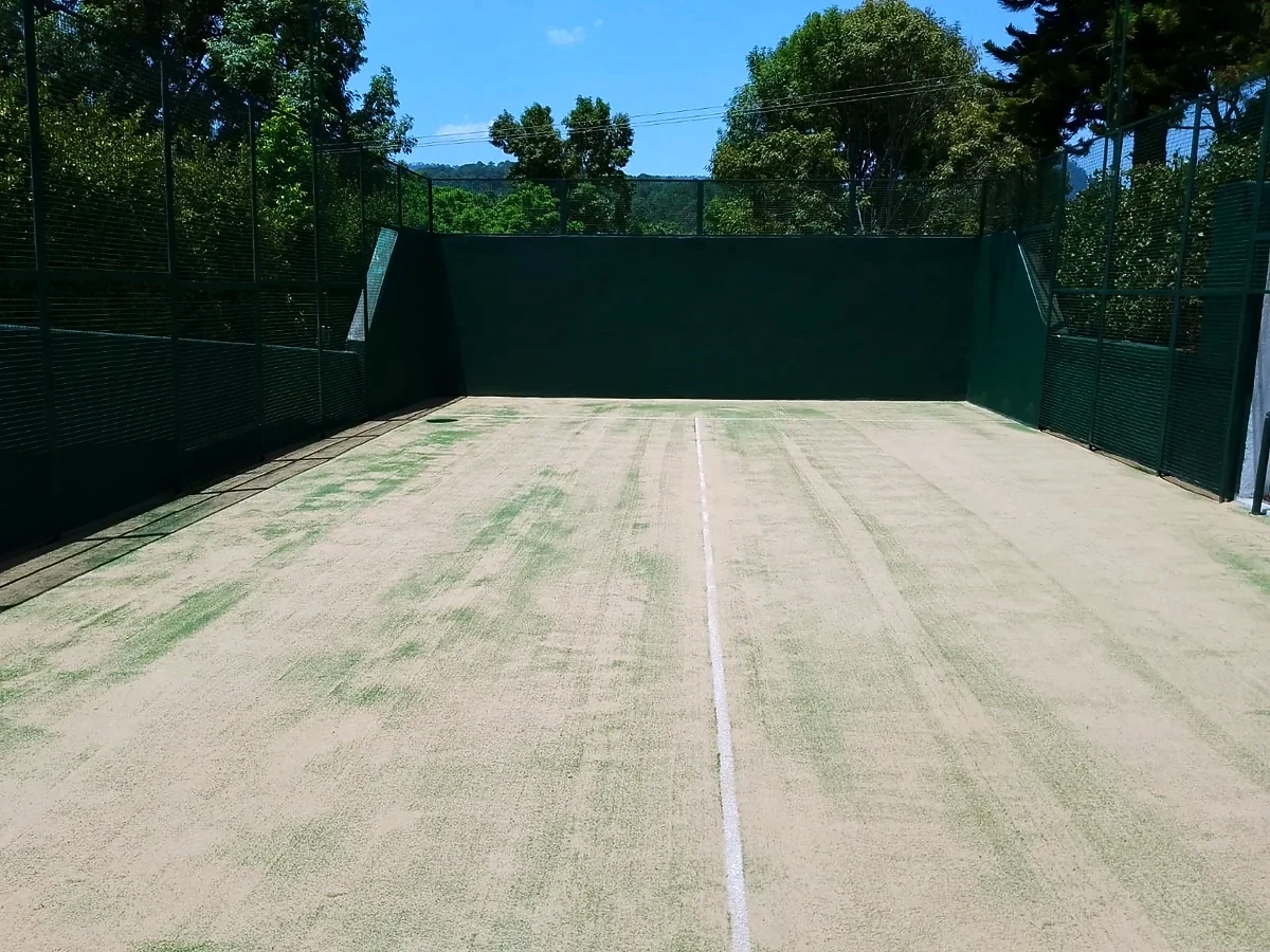 Cancha de pádel con pasto sintético en Cancha Vega del Valle, Valle de Bravo
