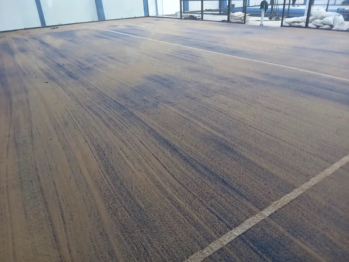 Cancha de pádel con pasto sintético en Ixtapaluca, Estado de México: otra vista de la cancha