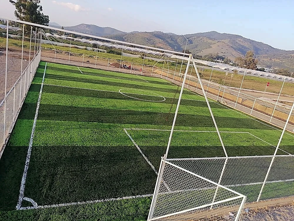 Cancha de fútbol 5 con pasto sintético en Ciudad Guzmán, Jalisco