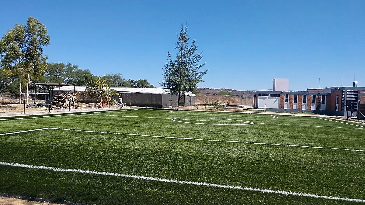 Cancha de fútbol 7 con pasto sintético en Guadalajara, Jalisco