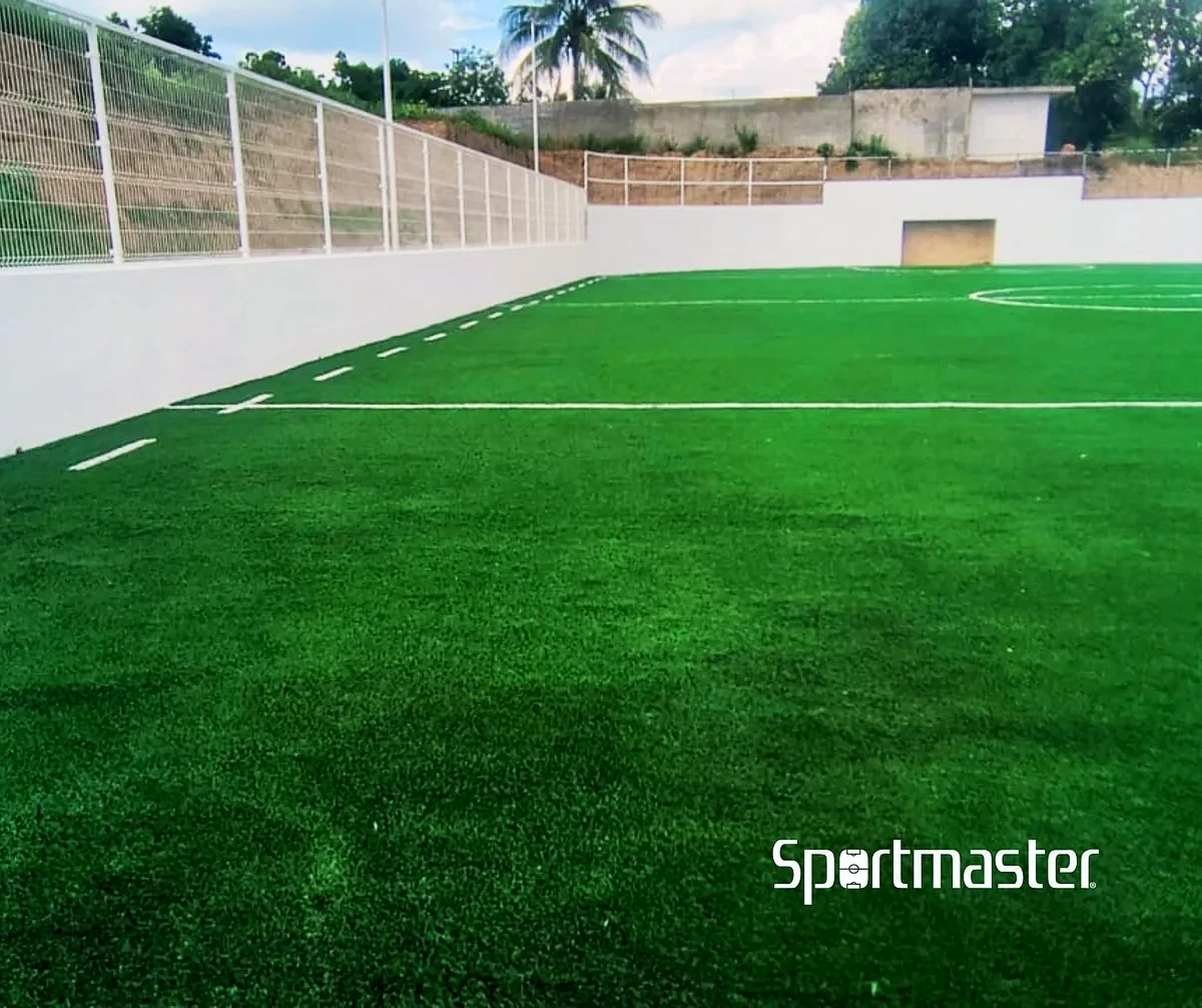 Cancha de fútbol rápido con pasto sintético en Martínez de la Torre, Veracruz